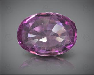NATURAL  UNHEATED & UNTREATED  PINK SAPPHIRE (MANAK) CERTIFIED 2.11 carats (DIN 83873 )